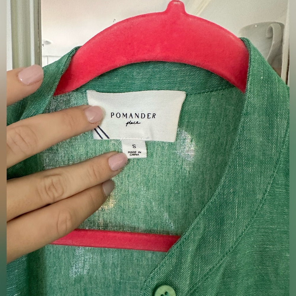 Pomander Place (Tuckernuck) Green Dress